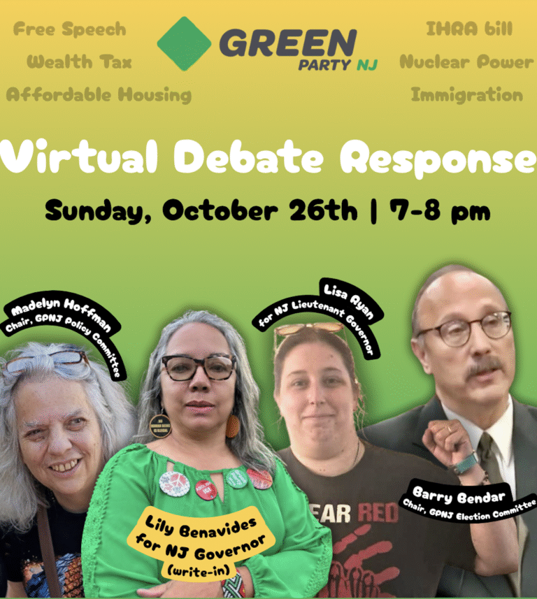 GPNJ Debate Response